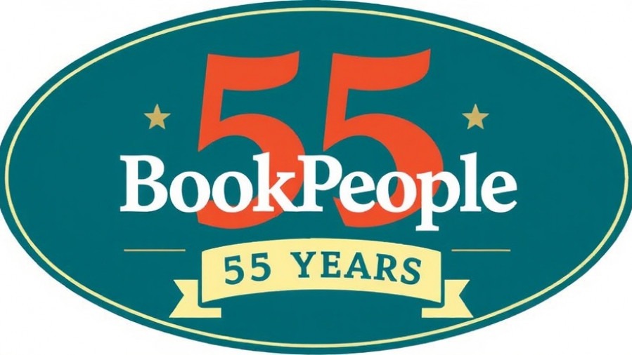 BookPeople celebrates 55 years of supporting Austin's reading culture and community engagement.