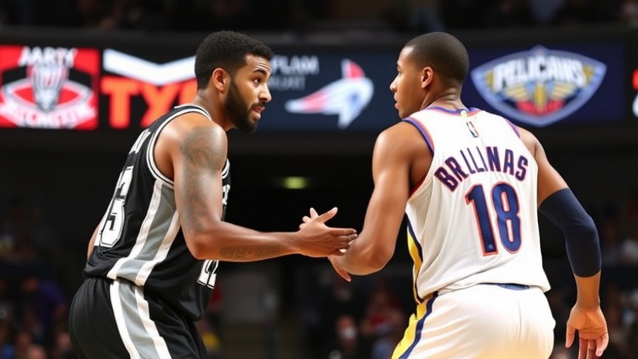 Spurs vs Pelicans game highlighting NBA defense and basketball strategy.