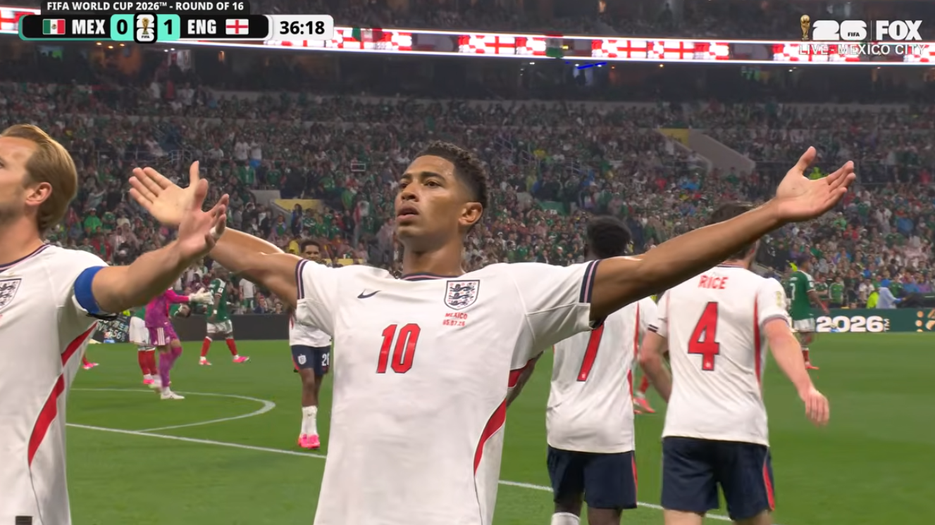 England showed character in Mexico City with man reporting from stadium