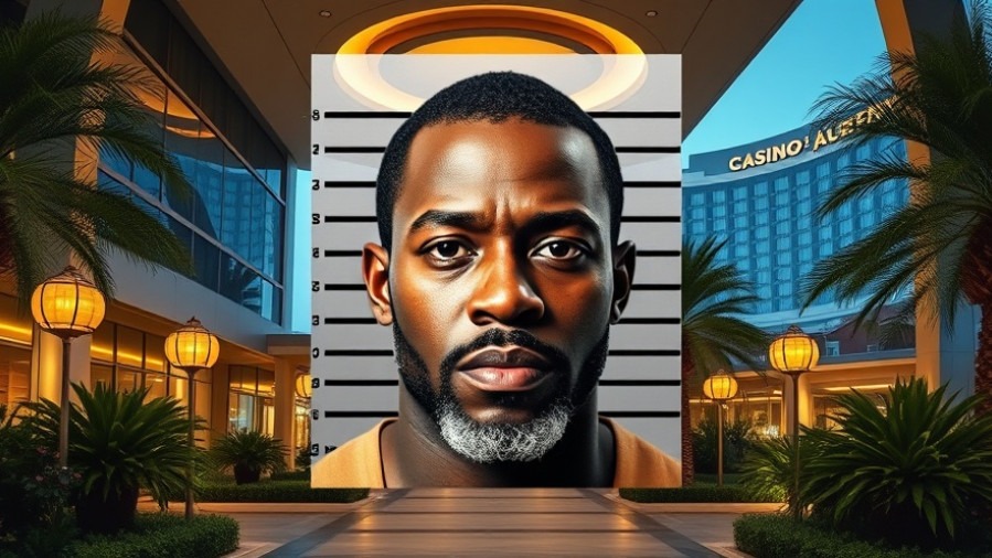 Maverick County community focused on gun violence prevention; serious casino entrance with mugshot