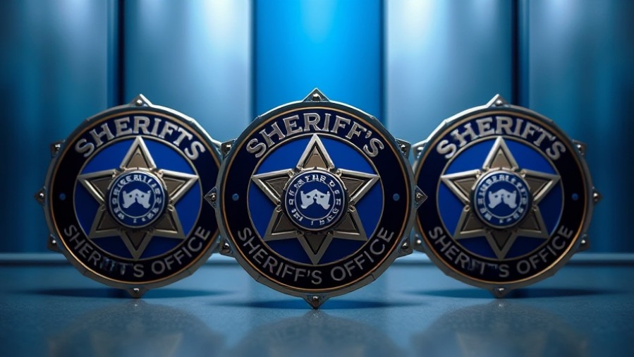 Bexar County Sheriff's Office emblem showcasing san antonio crime reports in a sleek design.