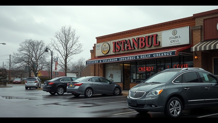 Istanbul Grill & Deli storefront showcasing Houston business news and the effects of lease costs.