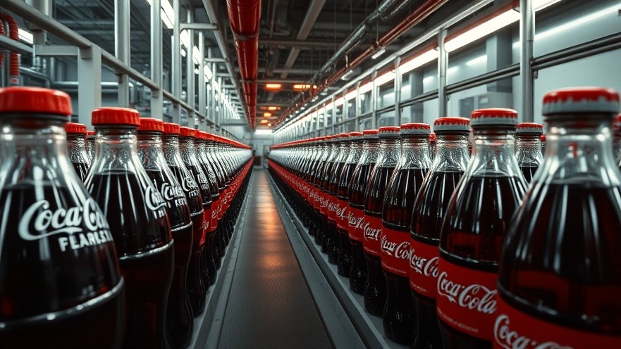 Inside a Coca-Cola bottling plant showcasing Dallas community news and local events.