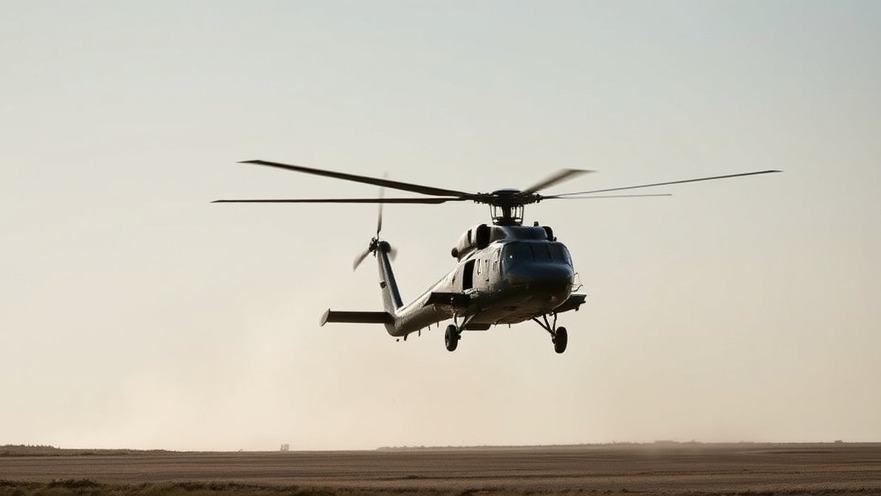 Marine One helicopter landing for disaster response in Austin TX news coverage.