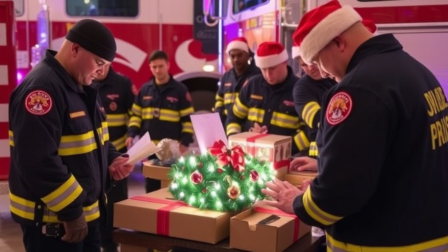 Dallas firefighters uphold holiday traditions while on duty this Christmas.