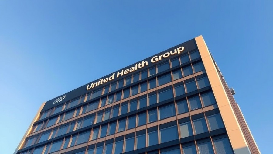 UnitedHealth Group corporate office symbolizing health and wellness in the healthcare sector.