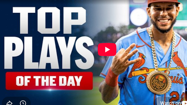 The Greatest Debut in MLB History: Celebratory baseball player with top plays sign.