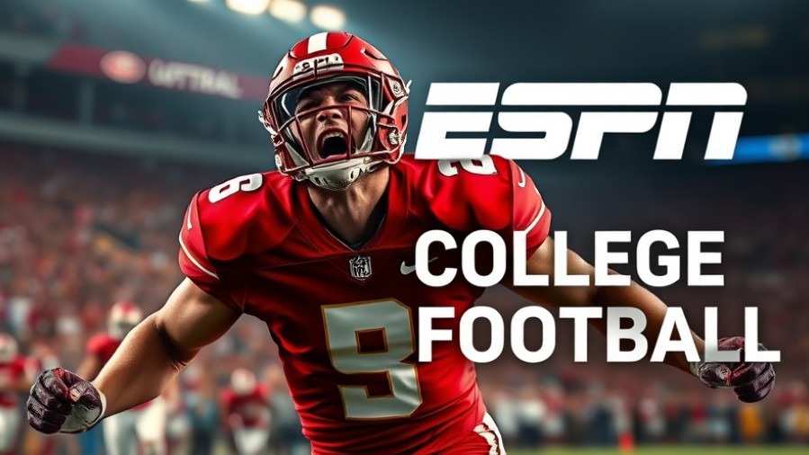 Excited football player in red uniform celebrating SEC playoff spots, showcasing Alabama playoff chances.