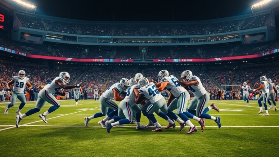 Dallas Cowboys defense resurgence in action, tackling rivals in NFL power running game.