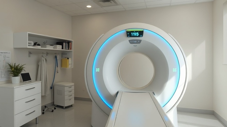 MRI machine in doctor's office highlights preventive health lifestyle and health tests risks.