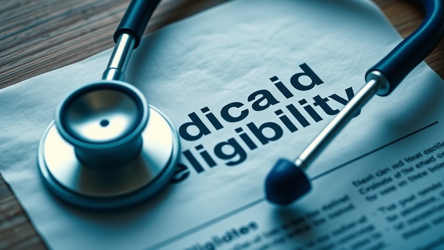 Close-up of a Medicaid eligibility document and stethoscope, highlighting healthcare access challenges.