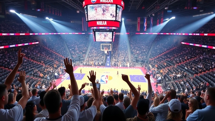 Fans cheering at an NBA game, showcasing austin sports and local sports community impact.