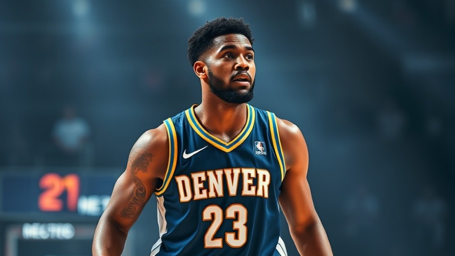 Denver Nuggets player showcasing team dynamics during NBA playoffs highlights.