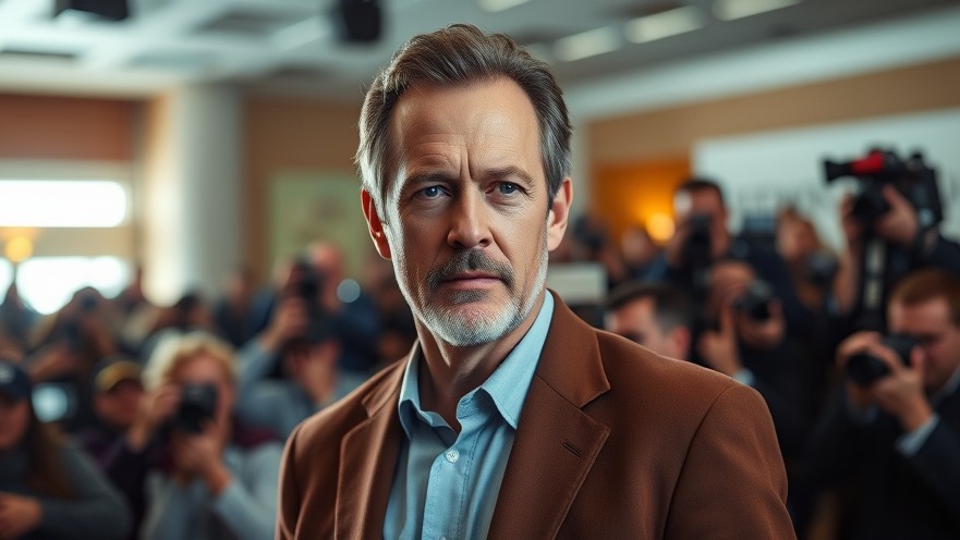 Tom Hanks at an indoor event, amidst photographers, highlighting celebrity dynamics.