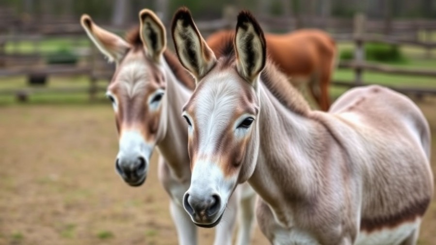 Donkey rescue sanctuary focused on animal welfare and community events San Antonio.