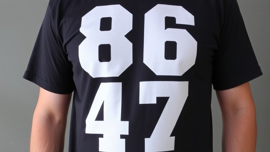 '86 47' T-shirt raises questions about First Amendment free speech and political merchandise.