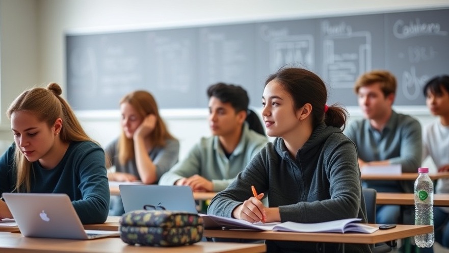 Students engaged in learning, highlighting Texas education reform and public school accountability.