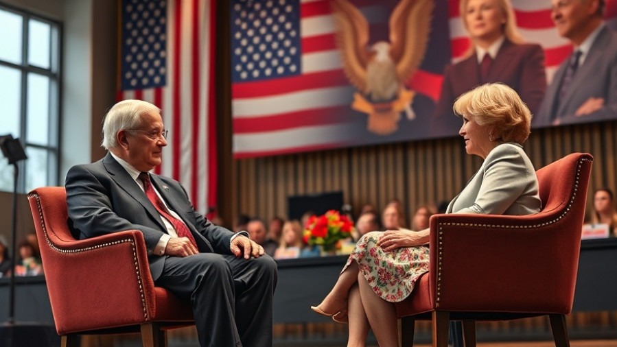 Engaging discussion on Ciattarelli sanctuary policies at New Jersey elections 2025 event.