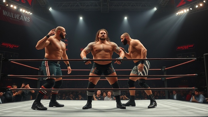 Cedric Alexander and Leon Slater wrestling in a ring, showcasing TNA wrestling updates.