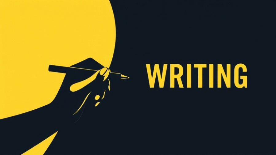 Modern graphic design featuring 'WRITING' emphasizing Texas politics news and cultural dialogue.