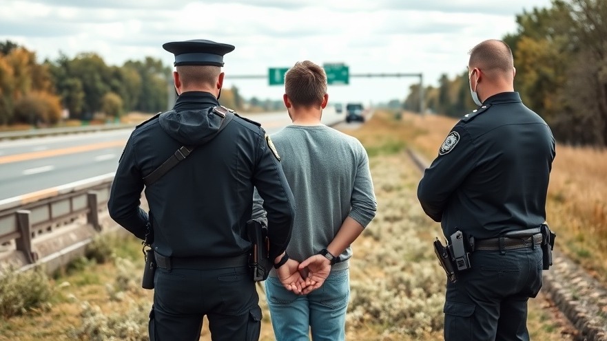 Austin public safety news: police arresting a young man for impaired driving.