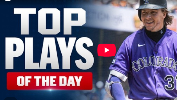 July 12 MLB highlights featuring a Colorado player in graphic.