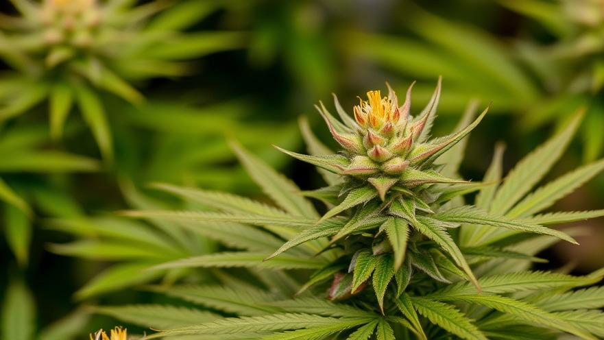 Flowering cannabis plant representing Texas THC rules and hemp product regulations.