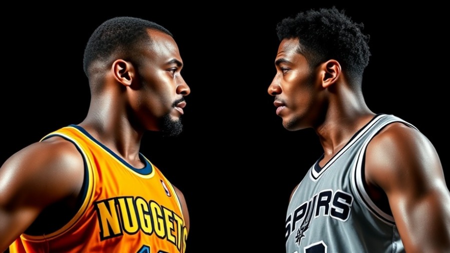 Intense NBA elimination games featuring Jamal Murray vs Spurs players.