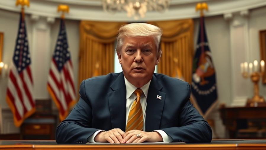 Trump discusses drug crisis in America from the Oval Office, highlighting U.S. military operations.