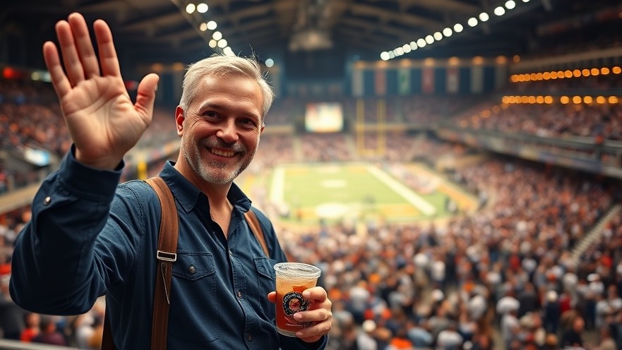 Middle-aged man enjoying Las Vegas entertainment, reflecting gaming industry trends.