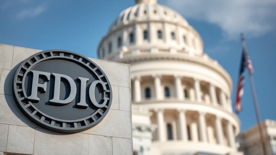 FDIC building emphasizing national news on banking regulations and consumer protection.