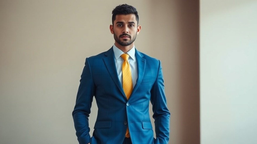 Slender Hispanic man in blue suit at Texas politics scandal House Ethics investigation