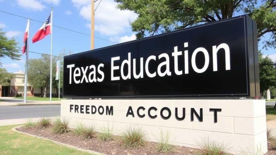 Texas Education Freedom Accounts promoting private school vouchers and school choice in Texas.