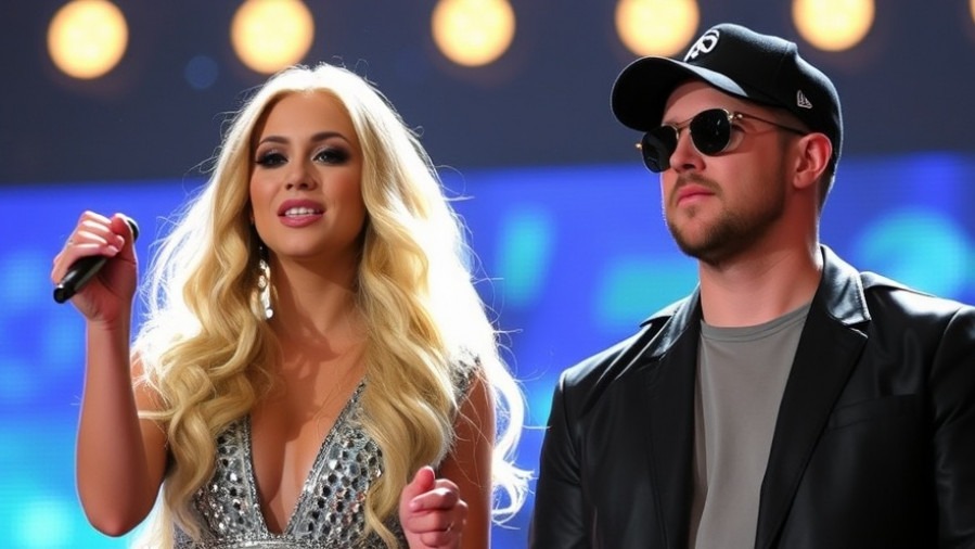 Christina Aguilera and Calvin Harris perform at the Austin music festival.