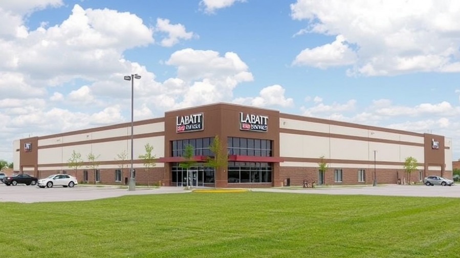 Labatt Food Services receives tax incentives for expansion, boosting Jarrell commerce.