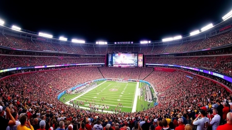 Fans fill Mercedes-Benz Stadium for the SEC Championship, showcasing college football trends.