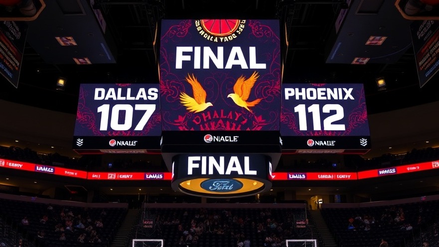 Dallas sports updates: Mavericks playoffs final score Dallas 107 vs Phoenix 112