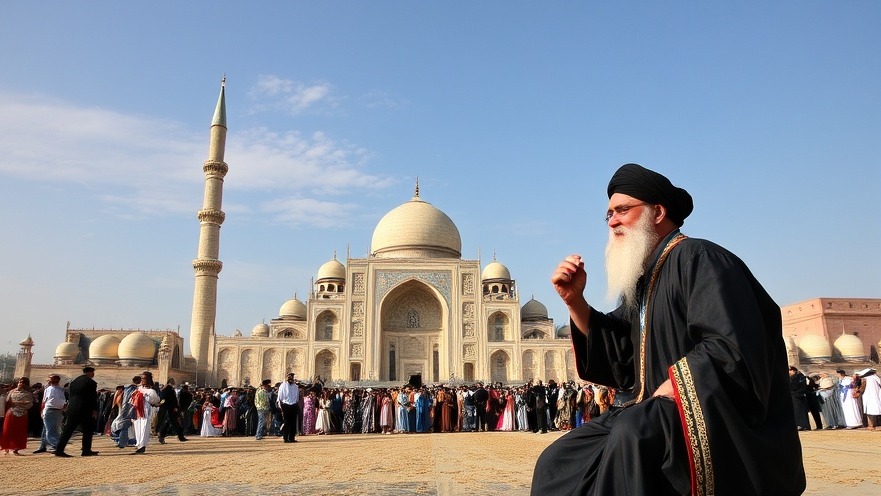 Ayatollah discussing U.S. foreign policy Iran amidst breaking news Iran updates.