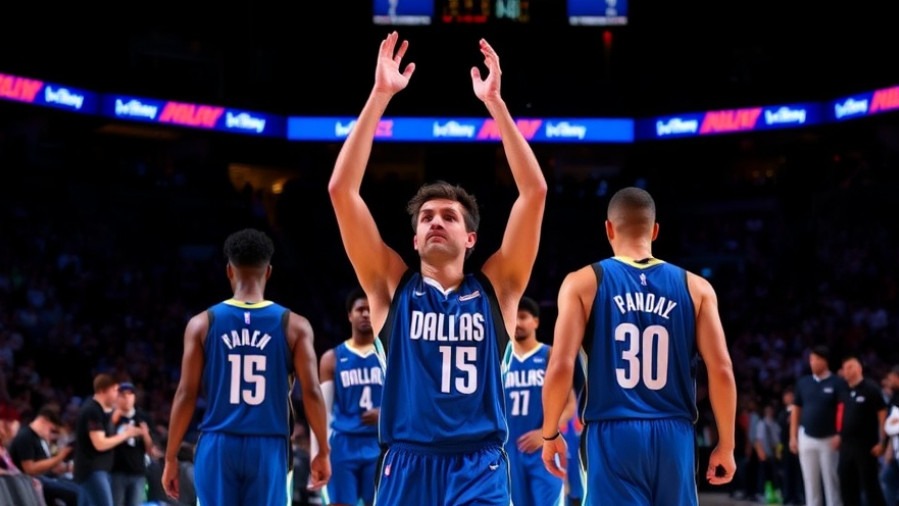 Dallas Mavericks players walk off court confidently after NBA highlights showdown.