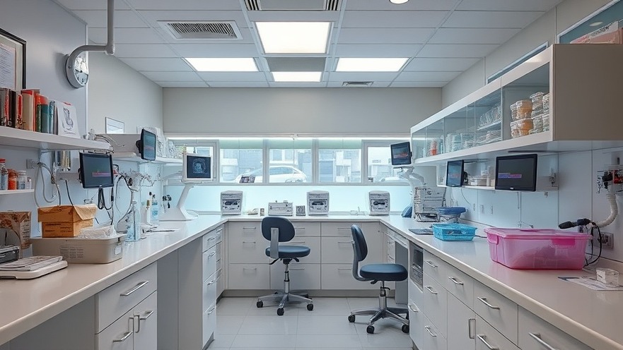 High-tech medical laboratory showcasing advancements in healthcare reform news.