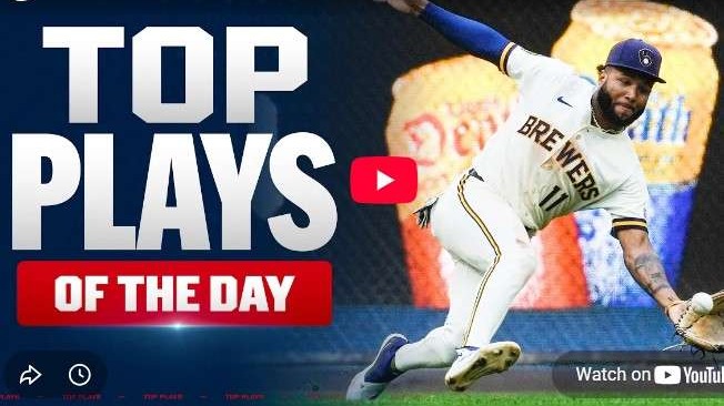 MLB Highlights: Top plays of the day featuring a diving catch.