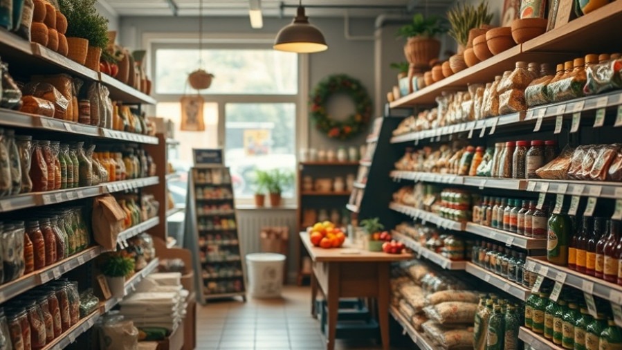 Cozy grocery store highlighting San Antonio dining and local businesses