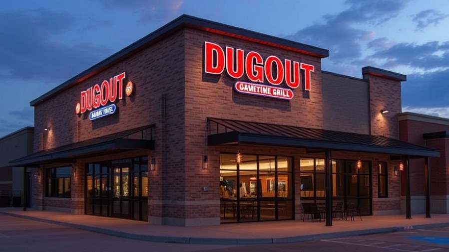 Dugout Gametime Grill: a new sports bar in Cedar Park opening Oct. 24.