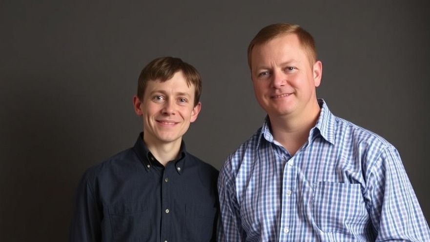 A short man and a taller man, representing self-image improvement and wellness strategies.
