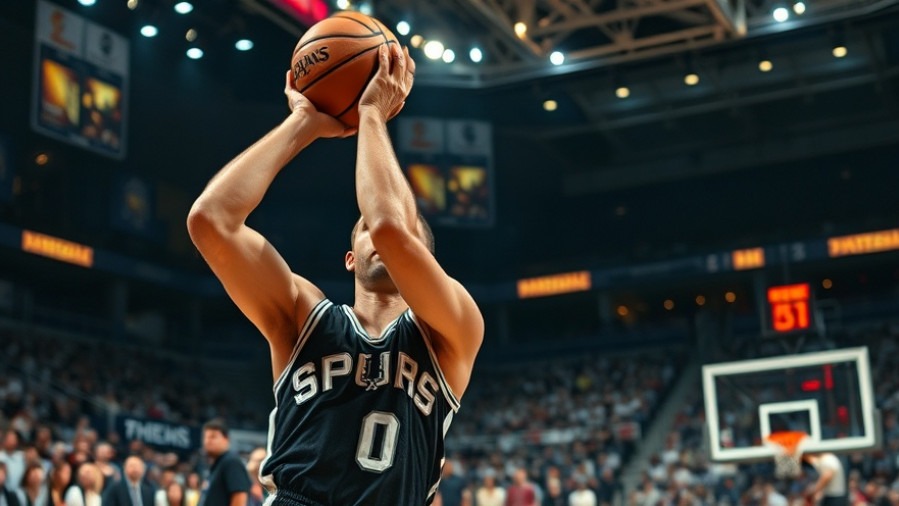 Keldon Johnson showcasing Spurs teamwork in a vibrant, dynamic shot.