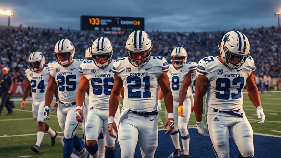 Dallas Cowboys performance declines as players leave field with heads down