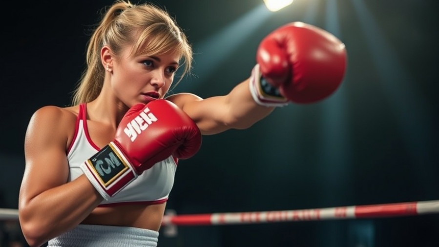 Legendary female boxer Christy Martin exemplifies Hollywood body image standards.