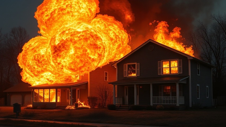 San Antonio emergency news: two houses engulfed in flames after a gas leak.