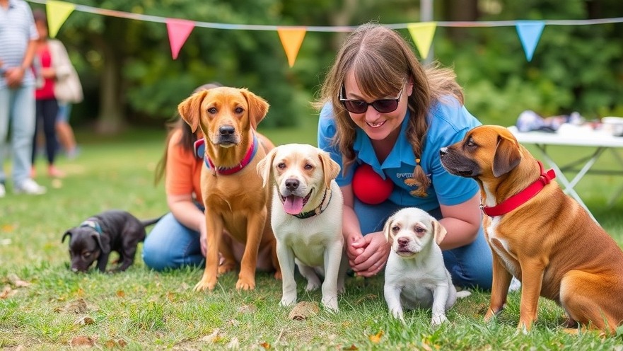 Community fundraising event for local animal shelter support by student-led initiatives.