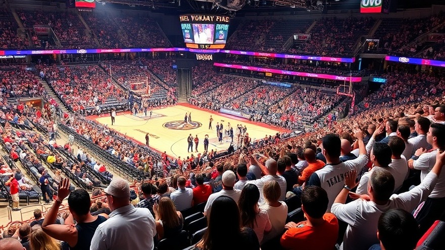 Cheering fans in the arena during San Antonio Spurs highlights, capturing NBA playoff excitement.